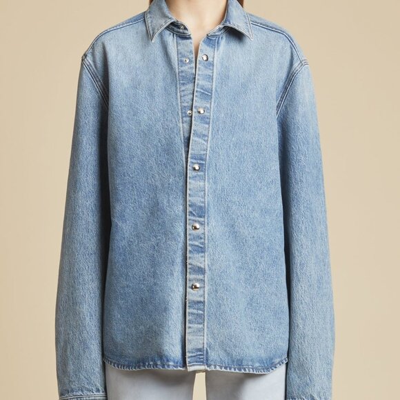 KHAITE The Argo Top in Bryce - Picture 1 of 9